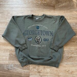 Vintage Georgetown University Crewneck